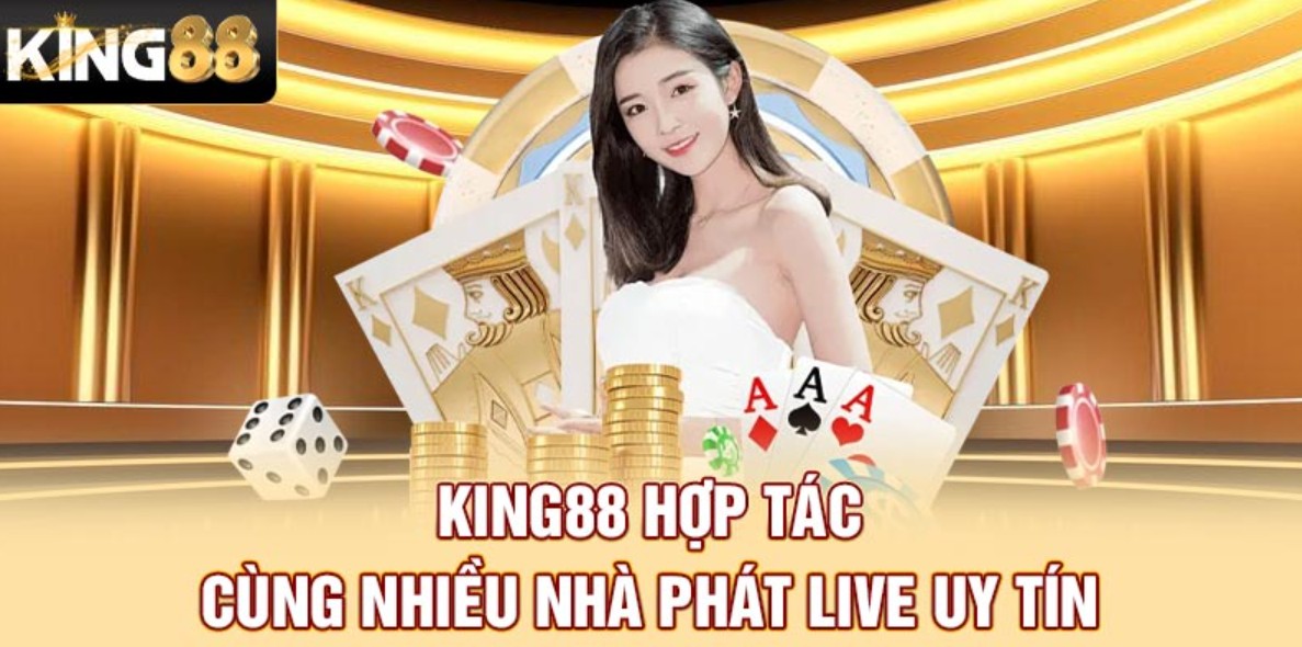 Live Casino King88 - Cược Sòng Bạc Cùng Dealer Nóng Bỏng - Ảnh 1