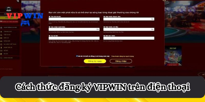 Hướng Dẫn Chi Tiết Cách Đăng Ký VIPWIN Trong Một Nốt Nhạc - Ảnh 2