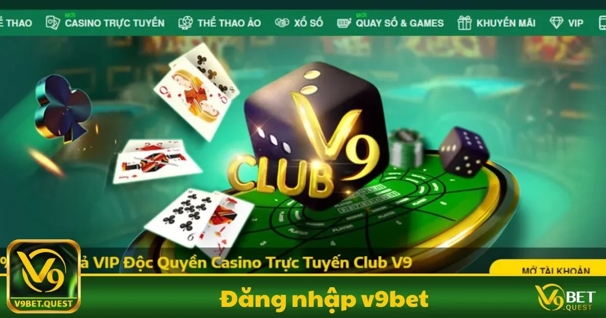 Đăng Nhập V9bet – Bước Khởi Đầu Cho Mọi Trải Nghiệm Cá Cược Đỉnh Cao - Ảnh 1