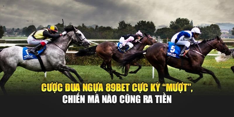 Cược Đua Ngựa 89bet Cực Kỳ “Mượt”, Chiến Mã Nào Cũng Ra Tiền - Ảnh 1