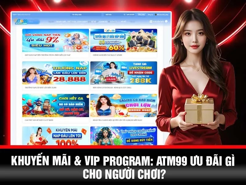 Khuyến Mãi & VIP Program: ATM99 Ưu Đãi Gì Cho Người Chơi? - Ảnh 2