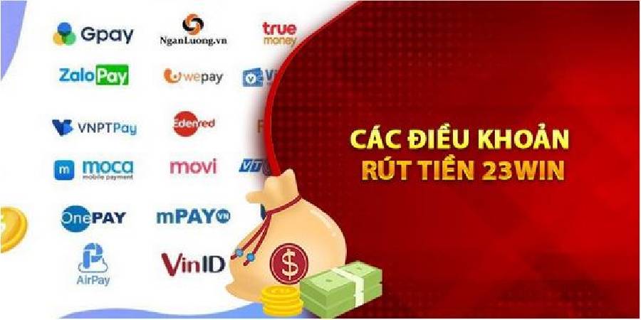 Hướng Dẫn Rút Tiền 23WIN Chi Tiết Nhất 2024