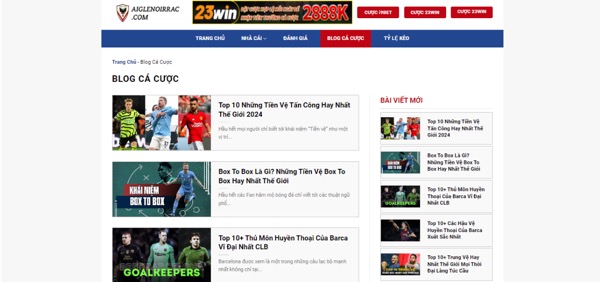 AIGLENOIRAC.COM - Website Review Trang Cá Cược Bóng Đá Uy Tín Hàng Đầu - Ảnh 2