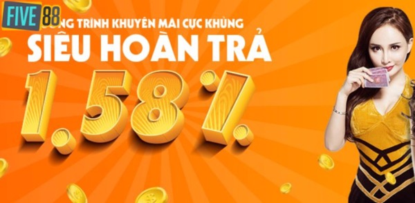 Khuyến Mãi FIVE88 - Tuyển Tập Nhiều Ưu Đãi Hấp Dẫn - Ảnh 1