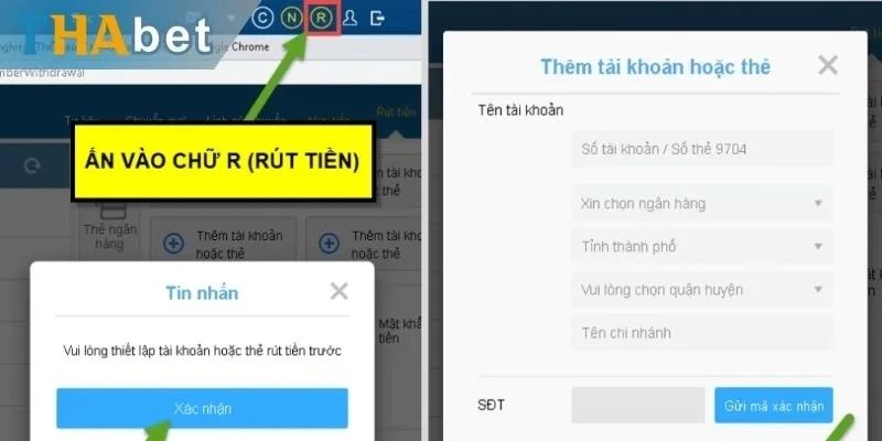 Hướng Dẫn Thực Hiện Rút Tiền Thabet Chi Biết Cho Cược Thủ - Ảnh 1