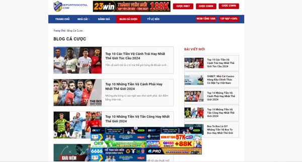 DEPORTIVOCOTAL.COM: Website Đánh Giá Top Các Trang Cá Cược Bóng Đá Uy Tín Tại Việt Nam - Ảnh 1