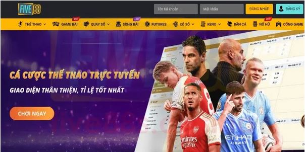 Thể Thao Five88 - Sảnh Cược Trực Tuyến Đổi Thưởng Xanh Chín - Ảnh 1
