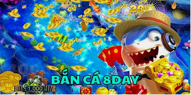 Bắn cá 8day - Trải nghiệm game bắn cá siêu tốc hấp dẫn hiện nay - Ảnh 1