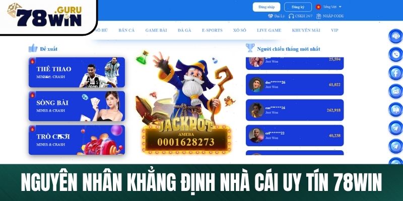 Nhà Cái Uy Tín 78Win - Tổng Hợp Chứng Nhận Hợp Pháp - Ảnh 2