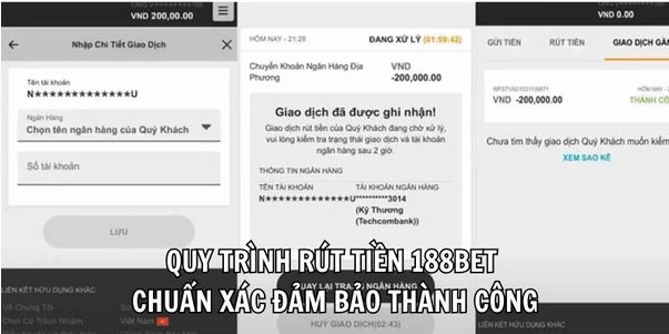Hướng Dẫn Rút Tiền 188BET Dễ Dàng Đổi Thưởng Thành Công - Ảnh 3