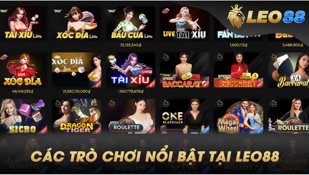 Leo88 Live Casino – Trải Nghiệm Sòng Bạc Trực Tuyến Hấp Dẫn - Ảnh 1