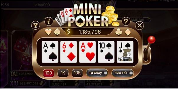 Mini Poker Là Gì? Những Thông Tin Cần Nắm Rõ Về Game - Ảnh 3