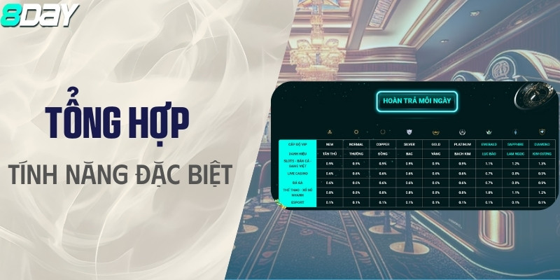 Hệ thống VIP - Chương trình đặc biệt dành cho hội viên 8DAY - Ảnh 4