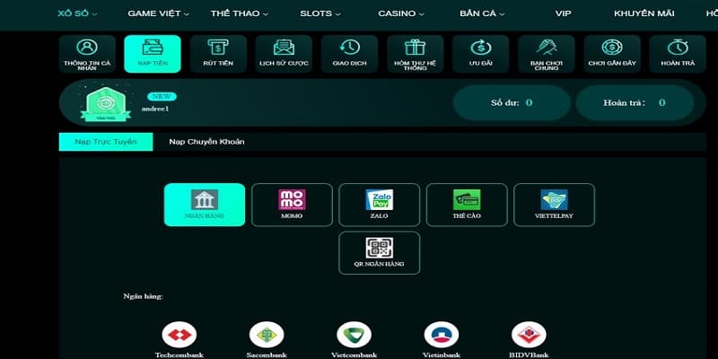 Quét mã QR Momo cũng cực kỳ đơn giản để nạp tiền