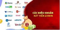 Hướng Dẫn Rút Tiền 23WIN Chi Tiết Nhất 2024